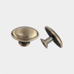 KZ5557 Antique Copper Oval Knobs