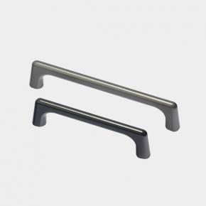 PZ5818 black plated Manufacturer excellent aluminium alloy profile kitchen cabinet handle