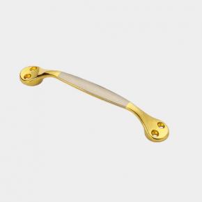 QZ5037 brass plated cabint handle