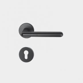 Z1-616 High Standard Quality Black Lever Lock Handle for Door Hardware at Least Price